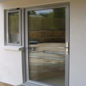 Franske døre i aluminium